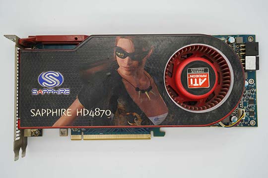 蓝宝石SAPPHIRE HD4870 512MB 显示卡（ATI Radeon HD4870芯片）